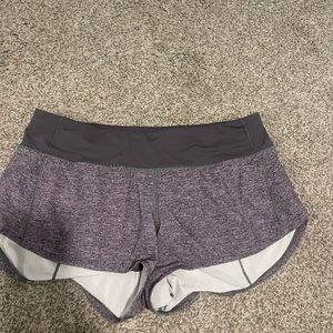 Lululemon speed up shorts 2.5 inch